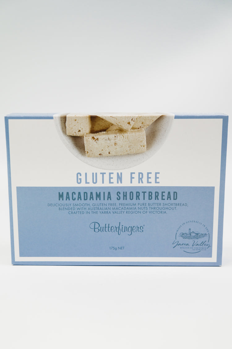 Butterfingers Macadamia Shortbread (Gluten Free)
