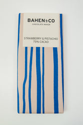 Bahen & Co Chocolate Block - Strawberry & Pistachio