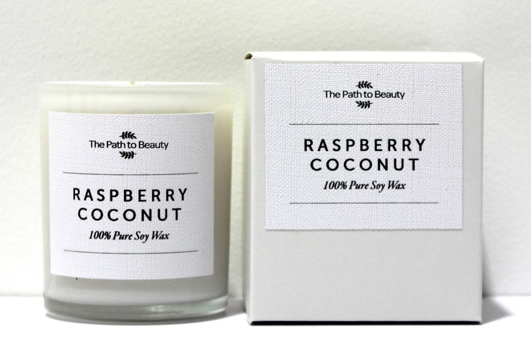 The Path To Beauty Candle – Raspberry Coconut