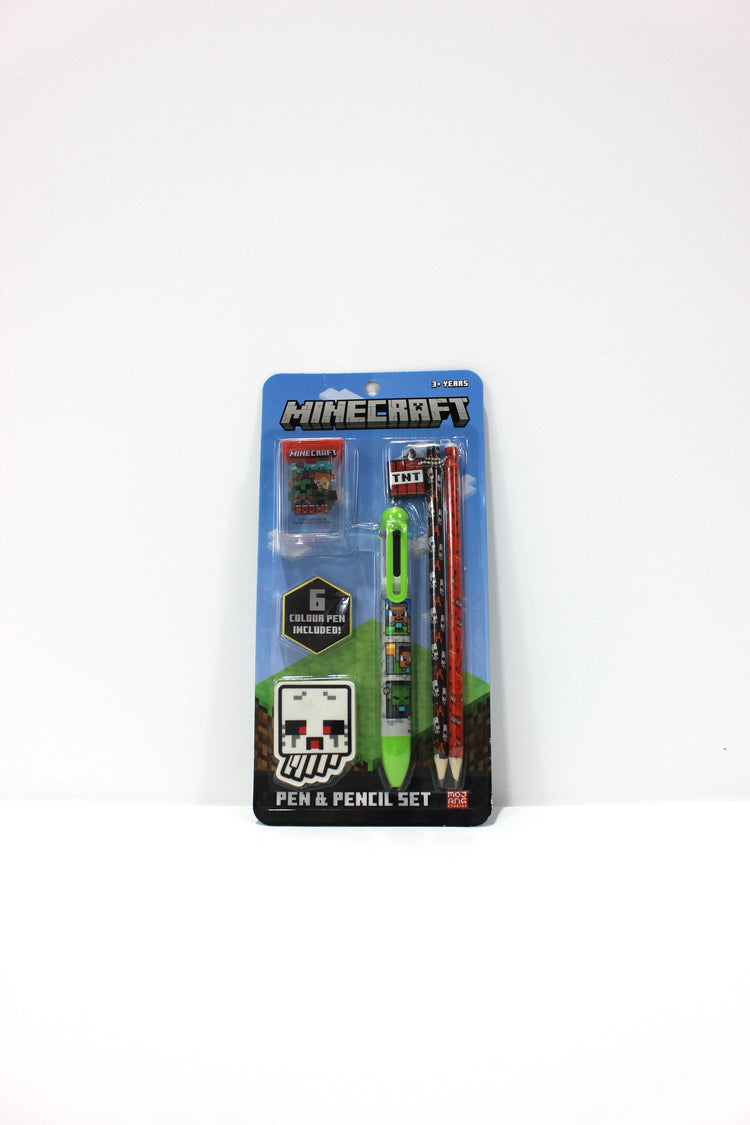 Minecraft Pen and Pencil Set