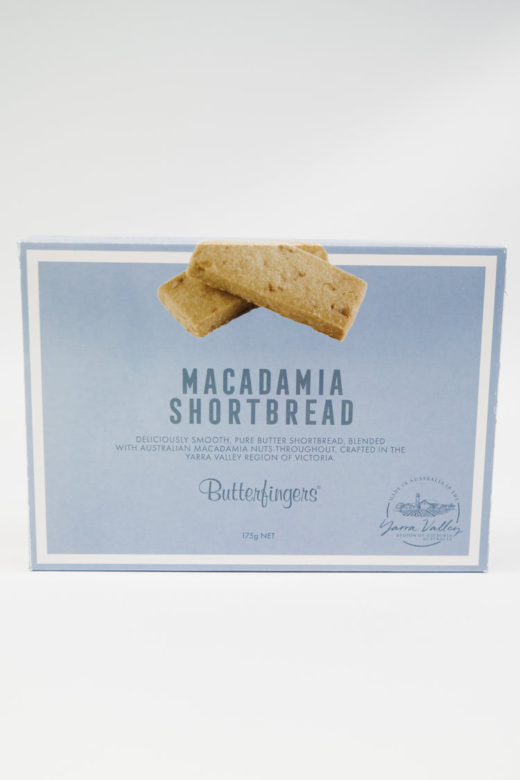 Butterfingers Macadamia Shortbread